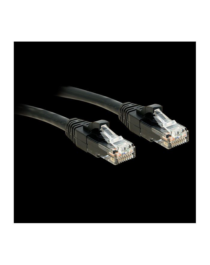 Lindy 48076 Kabel Sieciowy Skrętka Cat6 UUtp Czarny 05M (Ly48076) główny