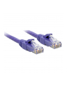 Lindy 48122 Kabel Sieciowy Skrętka Cat6 UUtp Fioletowy 1M (Ly48122) - nr 1