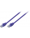 Lindy 48122 Kabel Sieciowy Skrętka Cat6 UUtp Fioletowy 1M (Ly48122) - nr 3