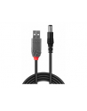 LINDY Kabel przewód USB - Wtyk zasilający DC 2.1/5.5mm 1.5m (70268) - nr 10