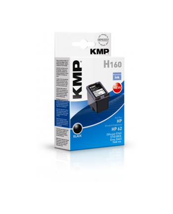 KMP H160 - black - ink cartridge (alternative for: HP 62) - Kartridż z tuszem Czarny (17414801)