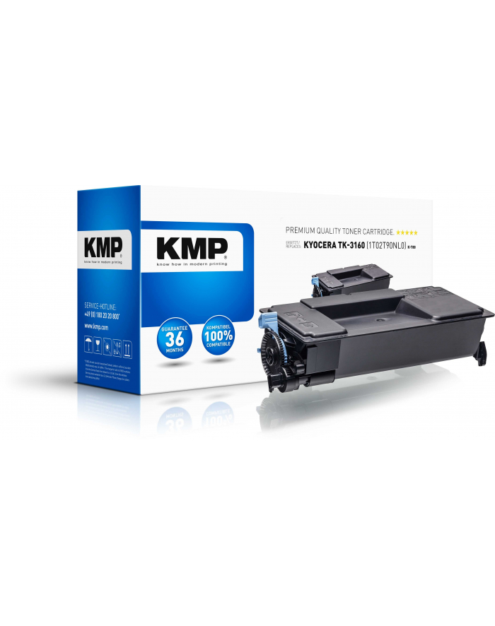 KMP Toner Kyocera TK-3160/TK3160 black 14000 S. K-T80 remanufactured główny