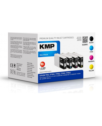 KMP MULTIPACK E220VX - Kartridż z tuszem Czarny (16284005)