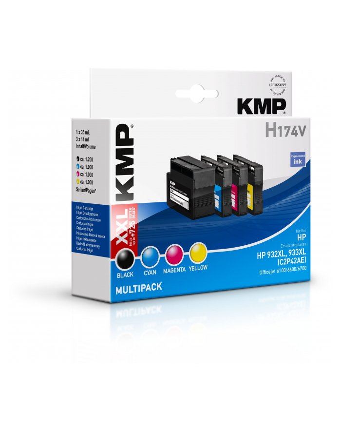 KMP MULTIPACK H174V - Kartridż z tuszem Czarny (17254005) główny