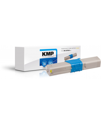 KMP O-T39 - yellow - toner cartridge (alternative for: OKI 44973533) - Toner laserowy Żółty (33410009)