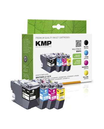 KMP Patrone Brother LC3219VALDR Multip. 1500-3000 S. B58YX refill