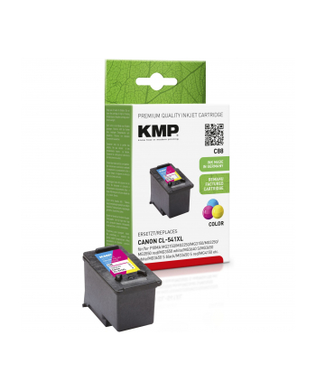 KMP C88 TINTENPATRONE COLOR KOMPATIBEL MIT CANON CL-541 XL (1517)