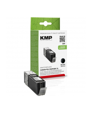 Kmp C89 Ink Cartridge Black Comp. With Canon Pgi-550Pgbk (1518,0001)