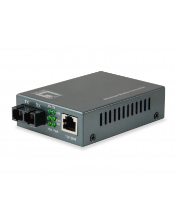 LEVELONE   - FIBRE MEDIA CONVERTER - 10MB LAN 100MB LAN (FVT1106)