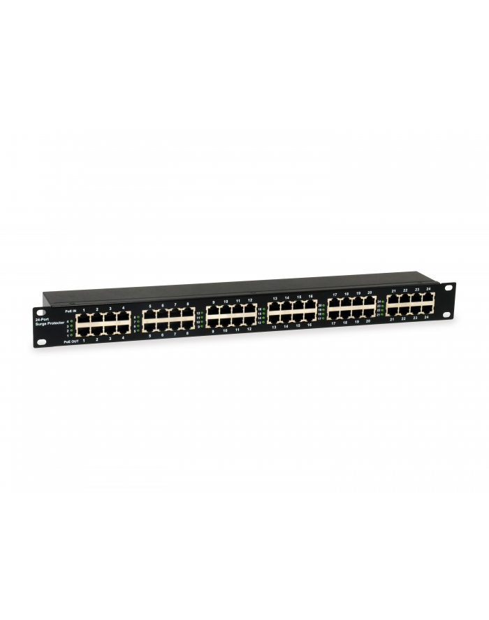 LevelOne Switch 24 Port ESP-2400 PoE 6kV 30W 19''Sp. Schutz - Switch - Amount of ports: (ESP2400) główny