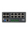 LevelOne Switch 8x GE IGU-1271 4xGSFP 8xPoE - Switch - 1 Gbps (IGU1271) - nr 16