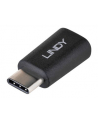 Lindy 41896 Przejściówka USB C wtyk Micro USB B gniazdo - nr 17