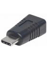 Adapter USB Manhattan USB-C - mini USB-B Czarny (354677) - nr 17