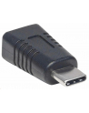 Adapter USB Manhattan USB-C - mini USB-B Czarny (354677) - nr 19