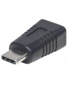 Adapter USB Manhattan USB-C - mini USB-B Czarny (354677) - nr 9
