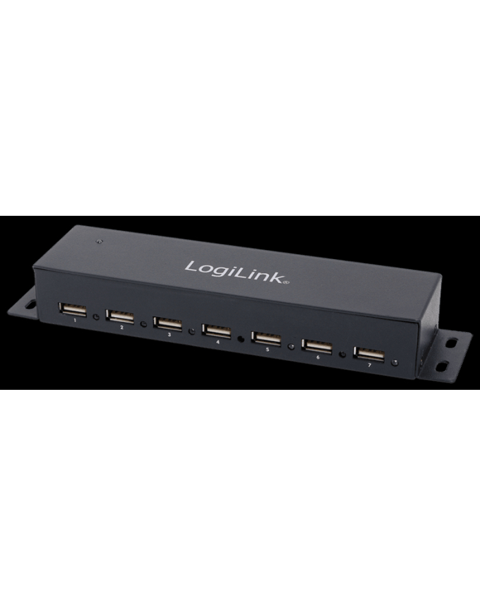 Logilink 7-portowy z zasilaczem (UA0148) główny