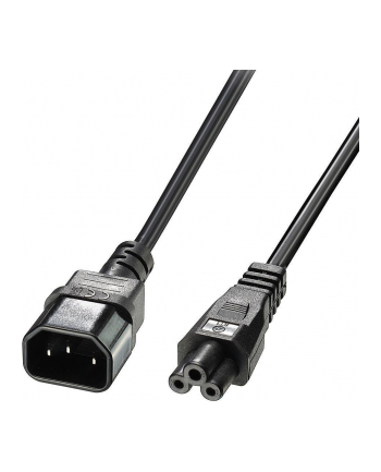 Lindy Przedłużacz zasilający IEC C14/IEC C5 1m (LY30340) nr 1