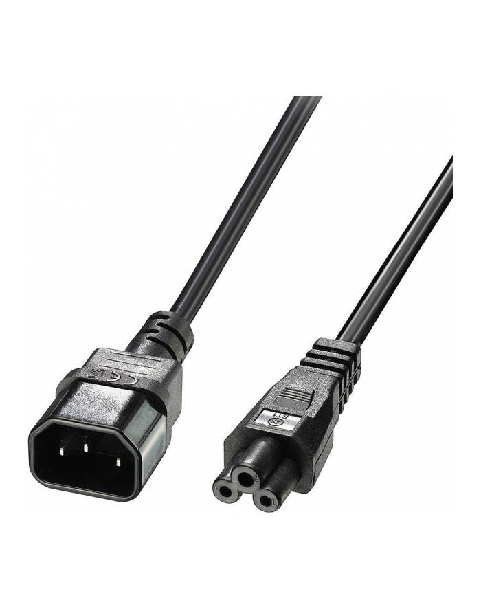 Lindy Przedłużacz zasilający IEC C14/IEC C5 1m (LY30340) główny