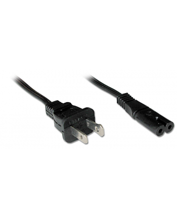 Lindy Kabel zasilający US - IEC320 C7 2m (30424)