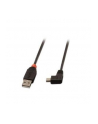 Lindy USB A-miniUSB B kątowa M/M 1m Czarny (31971) - nr 3