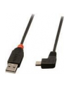 Lindy USB A-miniUSB B kątowa M/M 1m Czarny (31971) - nr 6