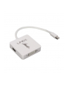 LINDY miniDisplayPort - HDMI + DVI Biały (41039) - nr 1