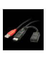 LINDY USB A/2x HDMI, 0.15 m (41080) - nr 5