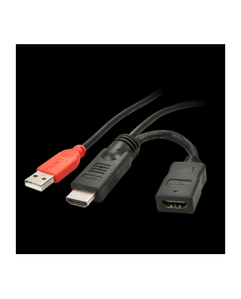 LINDY USB A/2x HDMI, 0.15 m (41080)