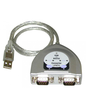 Lindy USB -> Serial Converter - 2 Port (RS232) (42889)