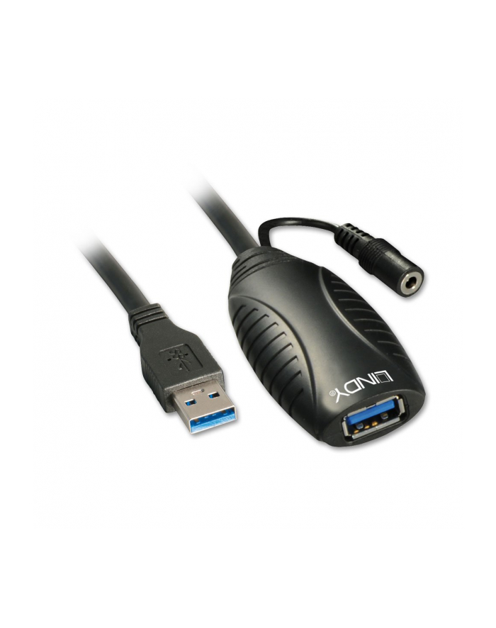 LINDY USB-A aktywny 10m Czarny (43156) główny