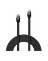 Lindy Patchcord płaski kat.6 2m Czarny (47522) - nr 10