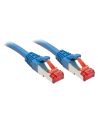 LINDY Patchcord Cat6 S/FTP 0.30m niebieski (47715) - nr 1