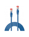 Lindy Patchcord kat.6 S/FTP 10m Niebieski (47723) - nr 12