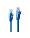 LINDY Patchcord Cat6 U/UTP 2m niebieski (48018) - nr 3