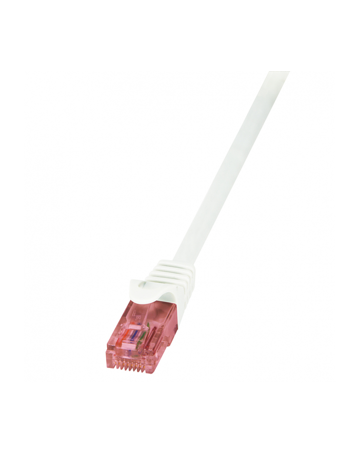 LogiLink Kabel sieciowy CAT 6 U/UTP AWG 24/7 RJ45 1 m Biały (52792022698) główny