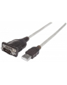 Manhattan USB A -RS232 45CM Przeźroczysty (151856) - nr 3