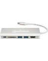 MANHATTAN  USB3.1-C MULTIP.-ADA. HDMI,USB3.0,PD PORT,RJ45,SD  (152075) - nr 11