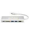 MANHATTAN  USB3.1-C MULTIP.-ADA. HDMI,USB3.0,PD PORT,RJ45,SD  (152075) - nr 9