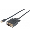 Manhattan DisplayPort 1.2a na VGA 1m czarny (152167) - nr 3