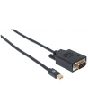 Manhattan DisplayPort 1.2a na VGA 1m czarny (152167) - nr 4