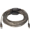Manhattan Aktywny USB 2.0 A-USB B 15 m (152389) - nr 25