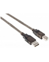 Manhattan Aktywny USB 2.0 A-USB B 15 m (152389) - nr 2