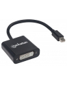 Manhattan Mini DisplayPort - DVI Czarny (152549) - nr 4