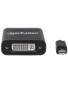Manhattan Mini DisplayPort - DVI Czarny (152549) - nr 9