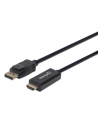 Manhattan DisplayPort HDMI, 3m, Czarny (153188) - nr 11