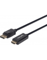 Manhattan DisplayPort HDMI, 3m, Czarny (153188) - nr 23