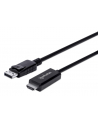 Manhattan Kabel Manhattan MANHATTAN Kabel DisplayPort na HDMI, 1.8m, černý (153201) - nr 17