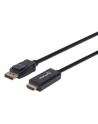 Manhattan Kabel Manhattan MANHATTAN Kabel DisplayPort na HDMI, 1.8m, černý (153201) - nr 18