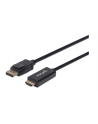 Manhattan Kabel Manhattan MANHATTAN Kabel DisplayPort na HDMI, 1.8m, černý (153201) - nr 19