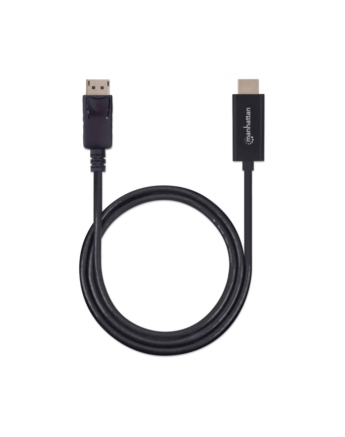 Manhattan Kabel Manhattan MANHATTAN Kabel DisplayPort na HDMI, 1.8m, černý (153201) główny